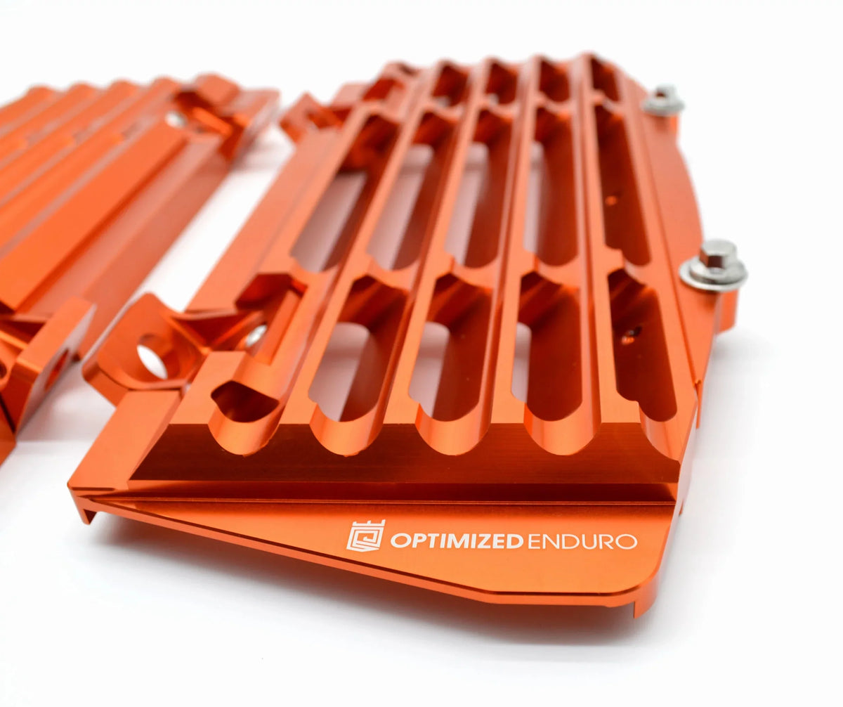 2016-2023 for KTM (Orange) Enduro Guards Optimized Radiator