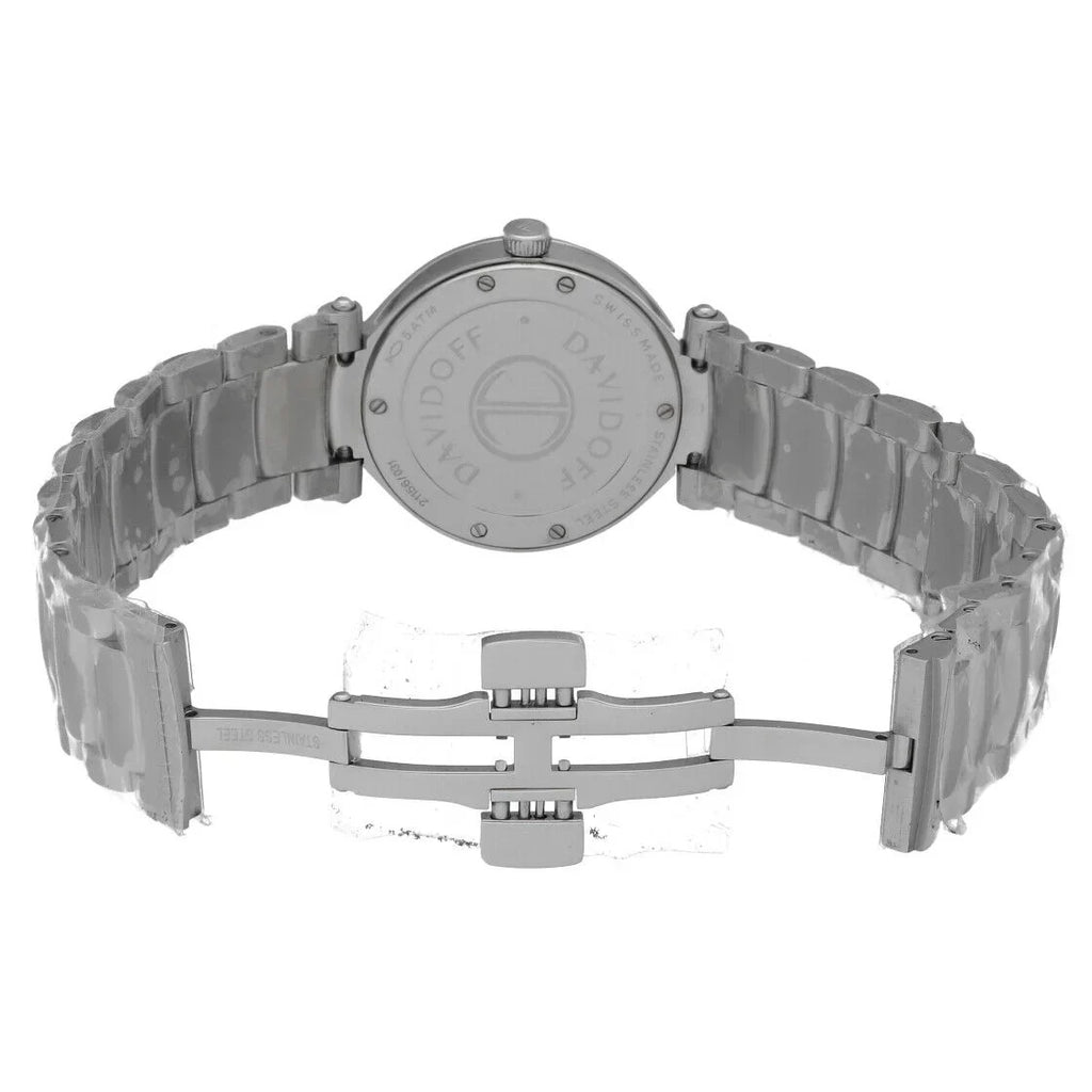 Stainless Quartz Watch Women's Davidoff 30mm of Steel Lady 21156 Pearl Mother