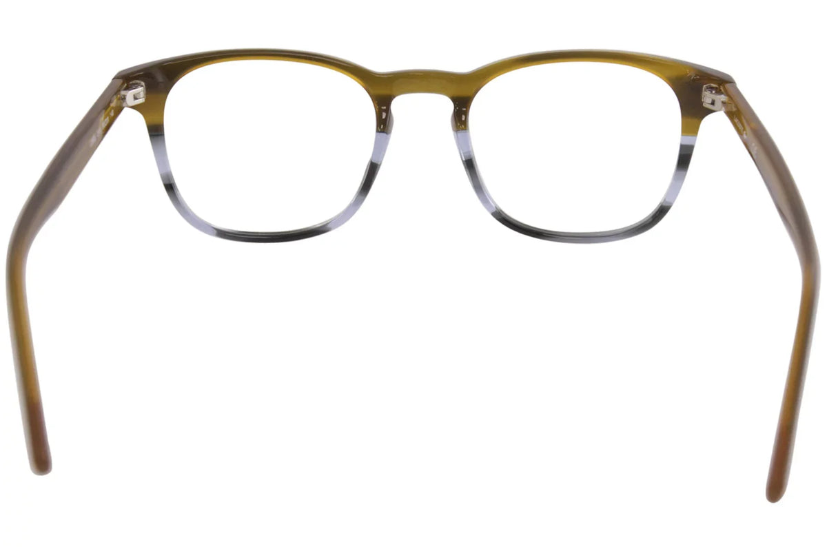 215 Men's L2832 Lacoste 50mm Brown/Blue Frame L/2832 Optical Eyeglasses Striped