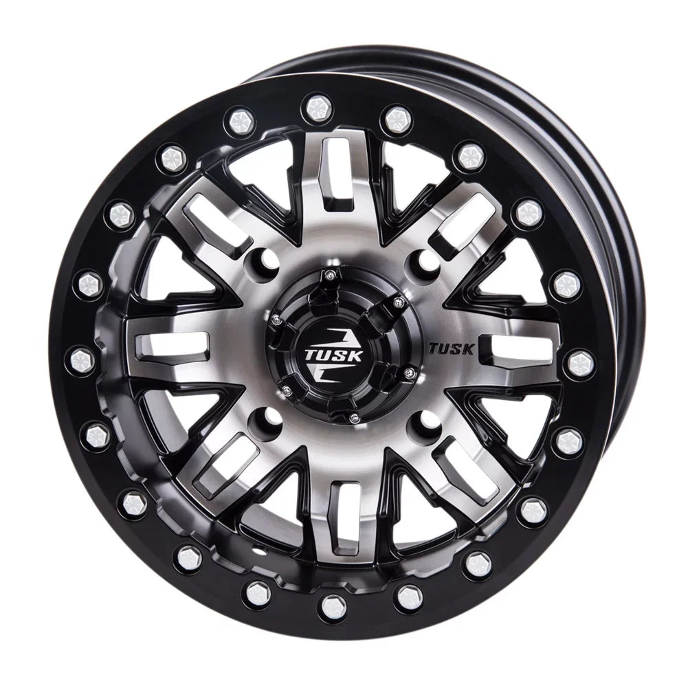 Teton Wolverine 2 3.0 2022 4.0 RMAX Sport 4/156 Beadlock YAMAHA Wheel 1000 14x7 For Tusk + Machined/Black