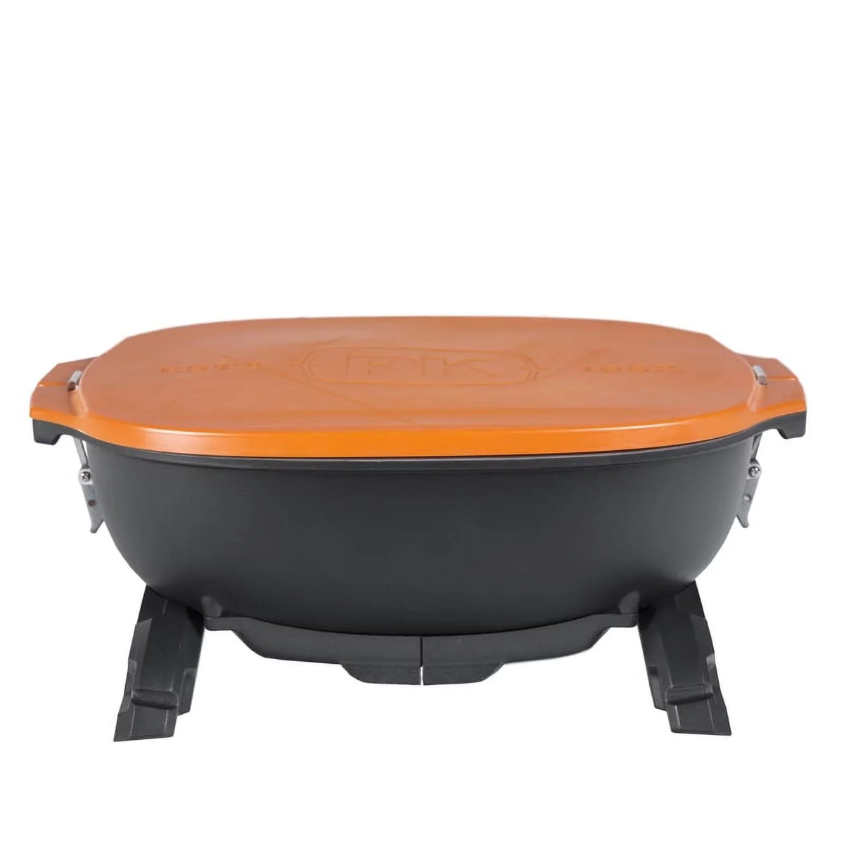 PKGO 17 Hibachi in. Grills PK Orange Charcoal Grill