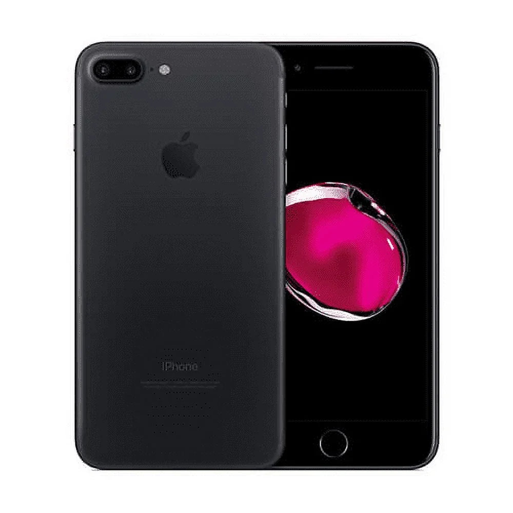 Black 7 Apple (Used A1661 Matte iPhone Plus - Unlocked) 128GB A+) (Fully