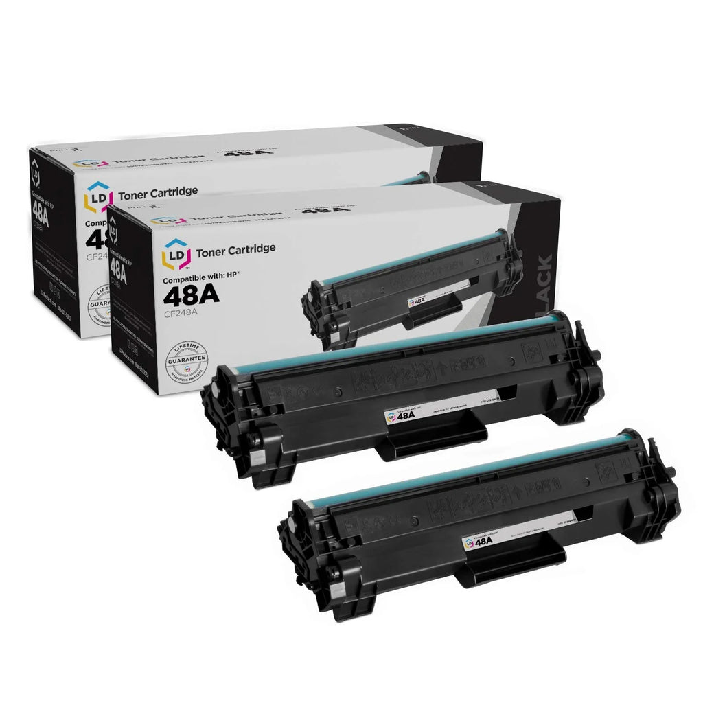 HP MFP M16w M16a LD 48A HP M15a Printer for M28a M28w Cartridges M29a for M31 M14 CF248A / M15w M30w Laser M29w M31w Products M28 Compatible 2-Pack) Toner Replacement M17 (Black, LaserJet Pro M15