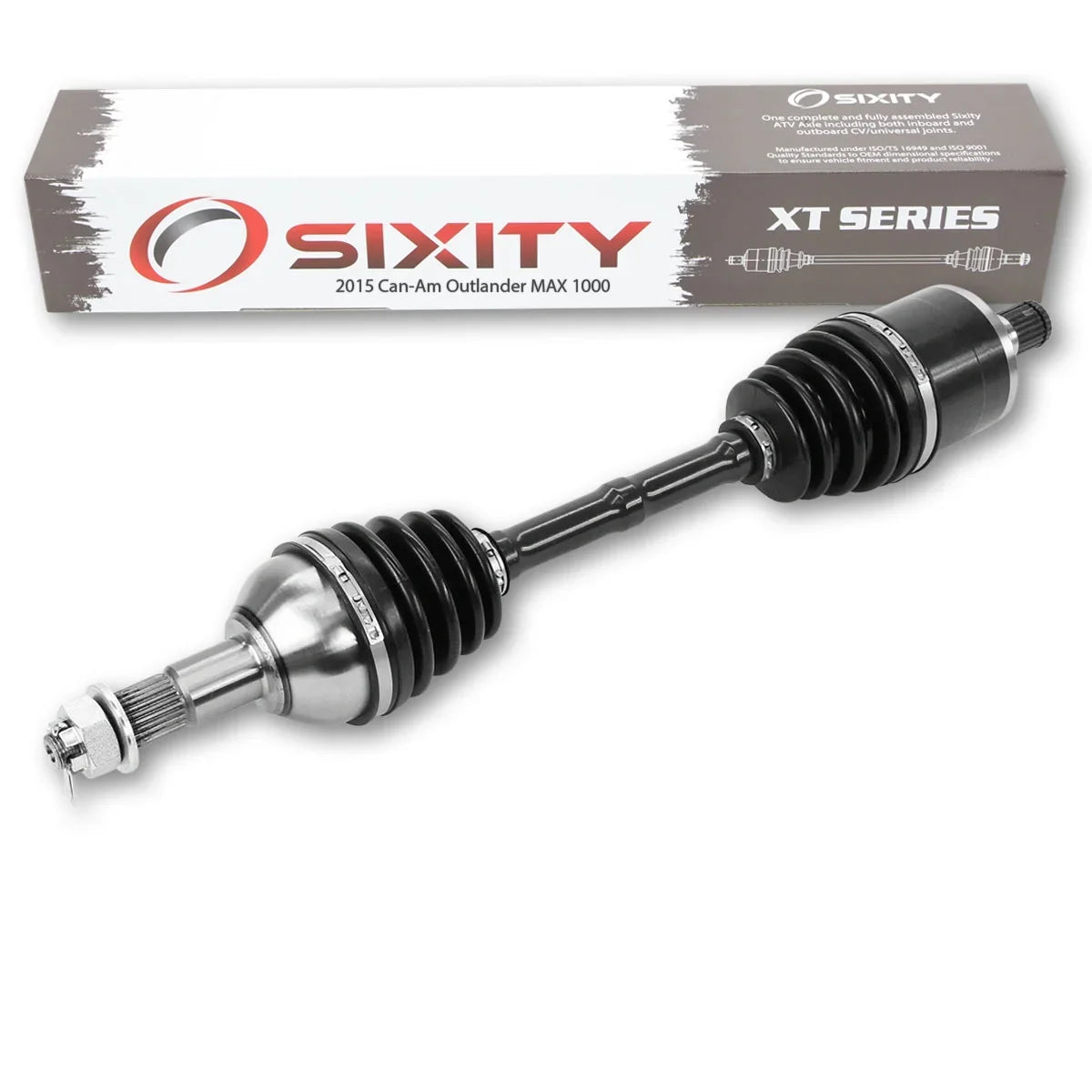 1000 with Rear Sixity Can-Am Axle 4X4 - MAX XT LTD compatible 2015 EFI Left Outlander