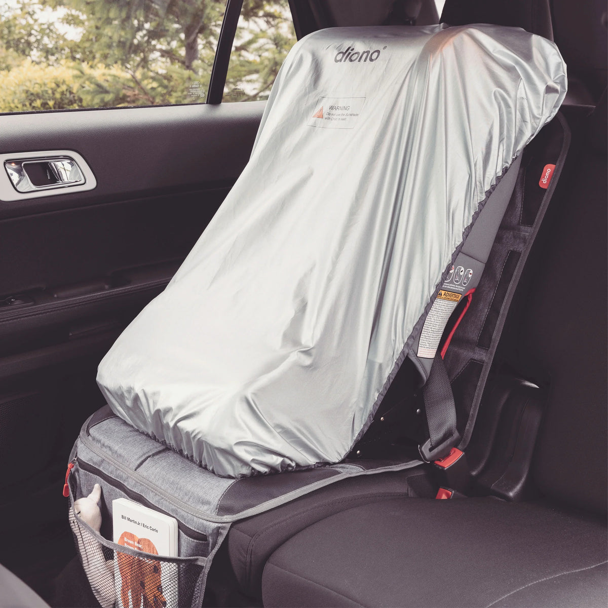Gray Resistant, Protector, Crash Seat Mat Water Car Ultra Diono Tested,