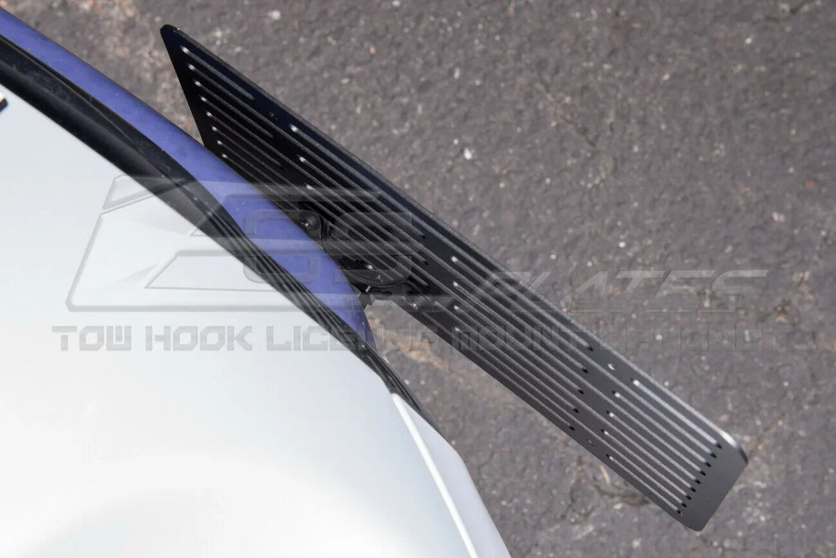 Tow Extreme Tow-119-V2 Plate Hook Online Version Store License Plate Relocator Replacement Mini Cooper EOS 2014-Present Mount for Bracket Bumper Front 2 |