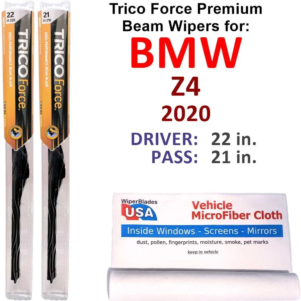 of Beam BMW 2) 2020 (Set Performance Z4 Wipers