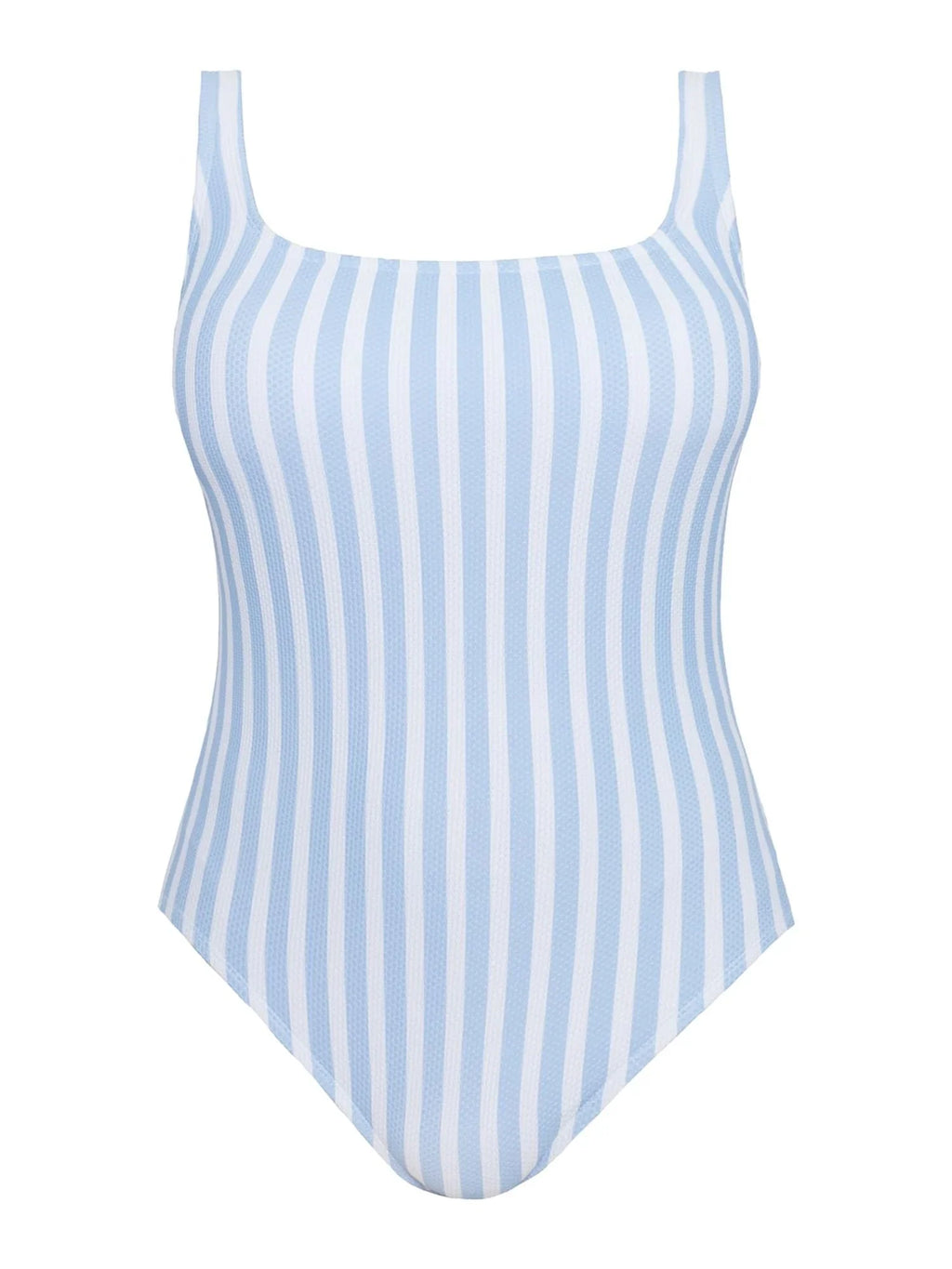 Pique Women's Sizes Neck Tru Piece Square and XS-3X Time Swimsuit, One