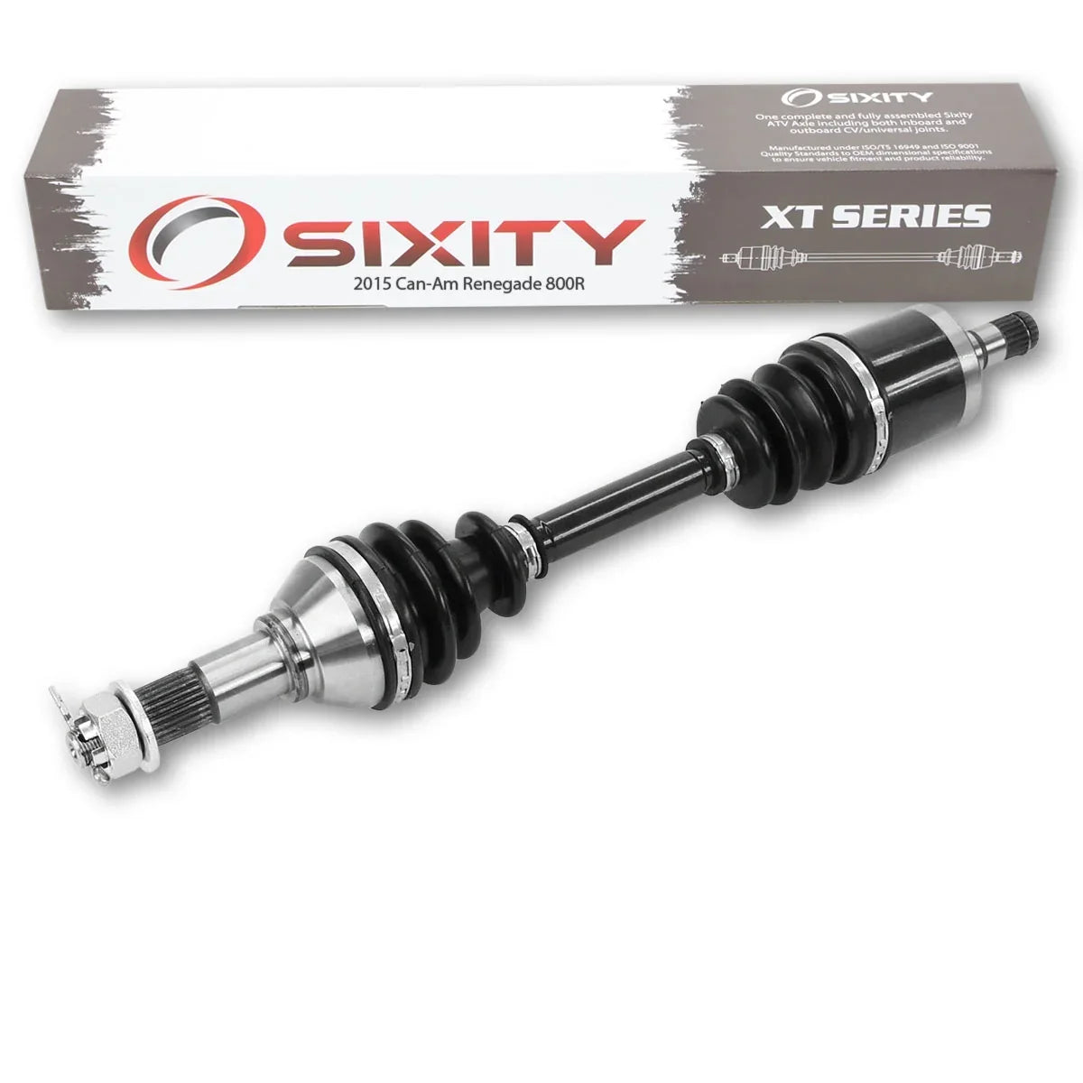 EFI Left with XT 2015 Renegade Can-Am Front Axle Sixity compatible 4X4 800R -