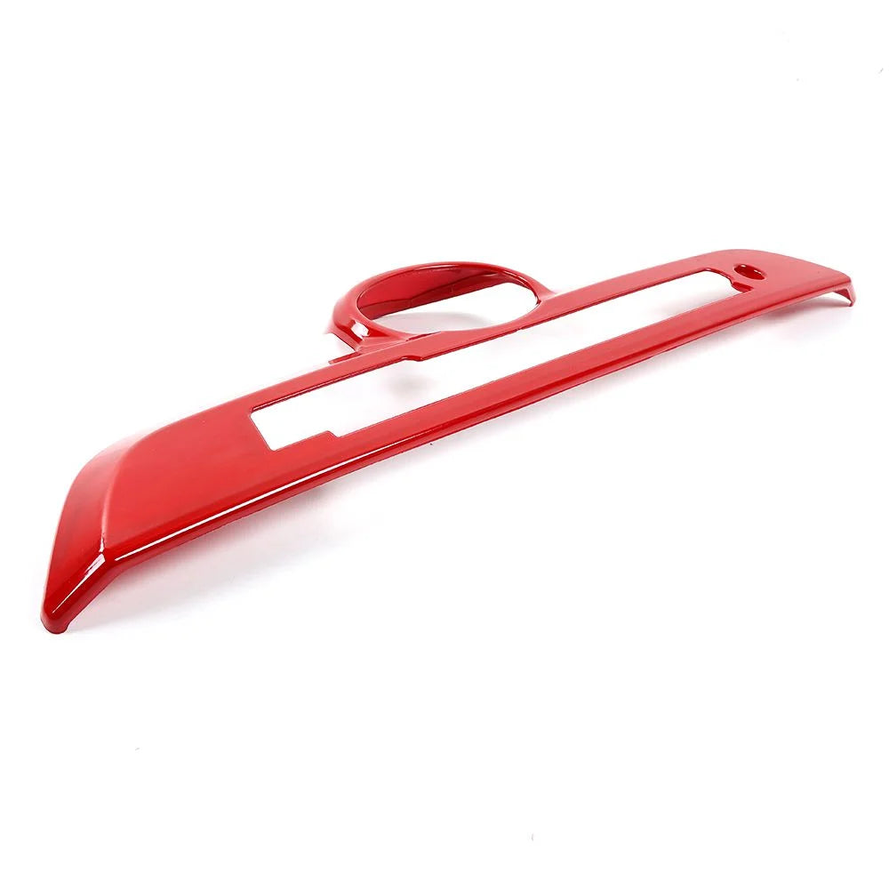 Tailgate Bezels Trim Cover Trunk Rear Red Handle Frame Teledu 4Runner Decor