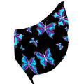 FREEAMG Long Different Butterflys Large Gift Oblong Neck Silk Shawls Women Wraps Headscarf Packed Scarf Sunscreen for Wraps Hair