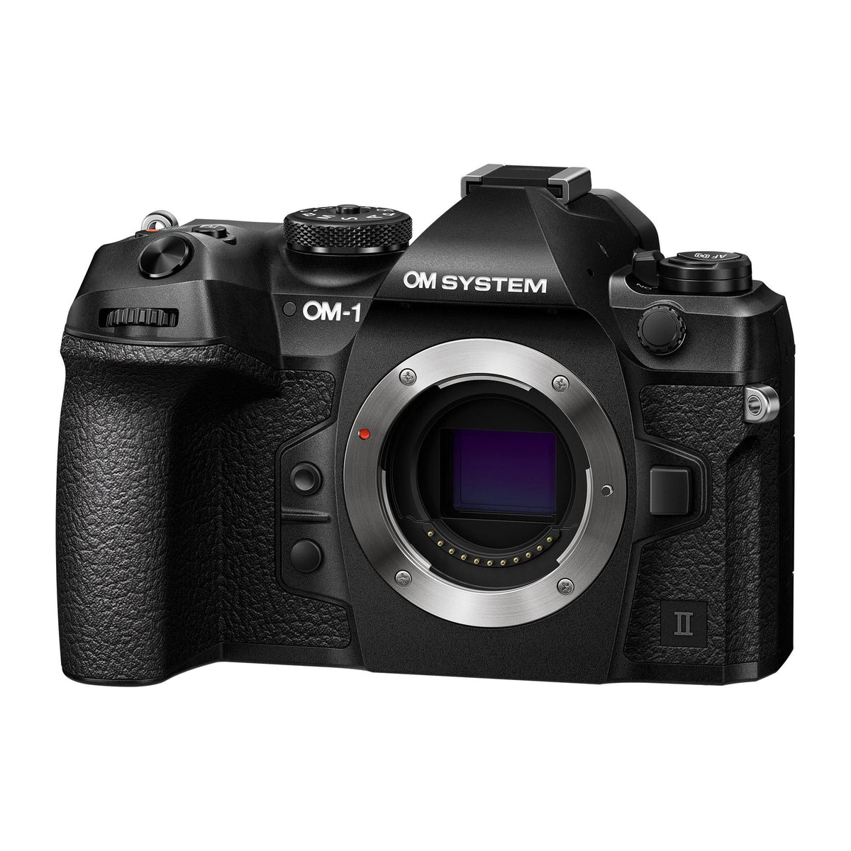 II SYSTEM Black OM-1 Olympus Body Mark Mirrorless 20.4 Camera Megapixel Only, OM
