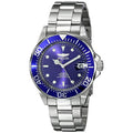 Automatic Pro Blue Diver Dial Watch, White Men