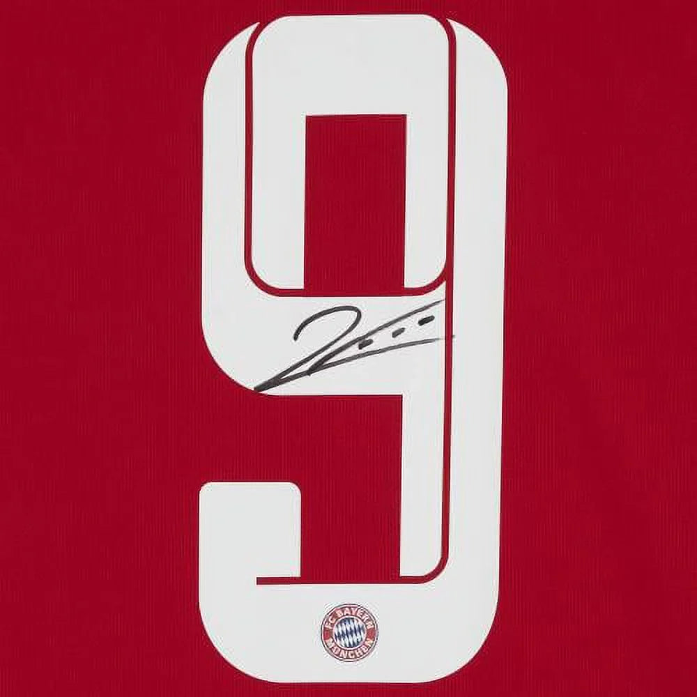 Fanatics Red 2021 - Bayern Robert Munich Authentic Autographed Adidas Lewandowski -2022 Certified Jersey