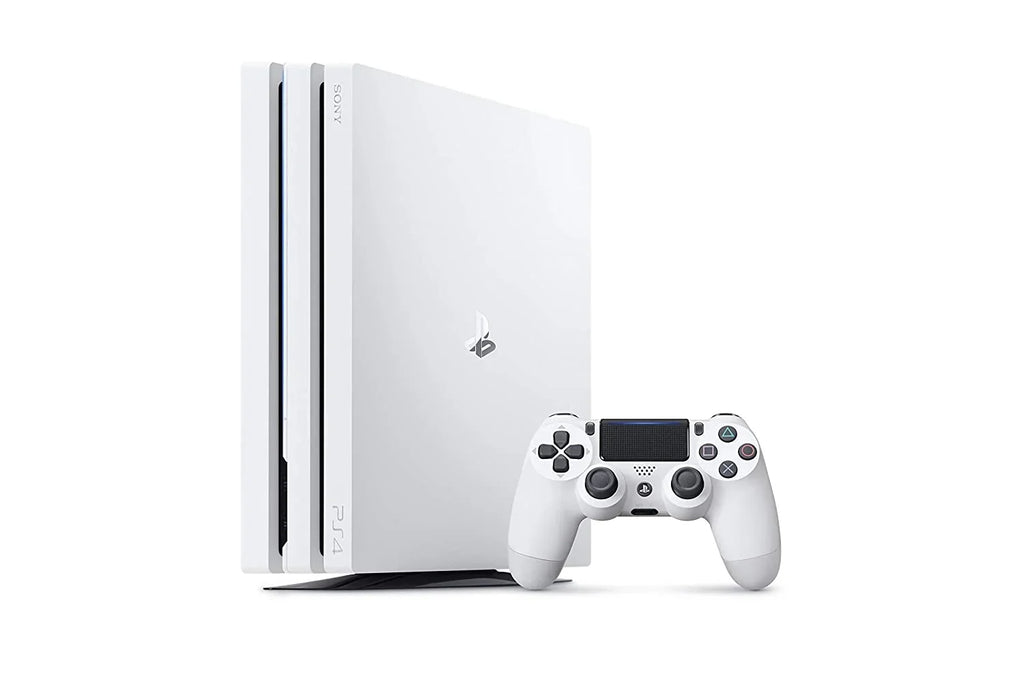 Sony PlayStation AXTION 500GB Console + 2 4 Controller G9 Used BOLT Microphone Gaming White With With Bundle Earbuds Matte Original