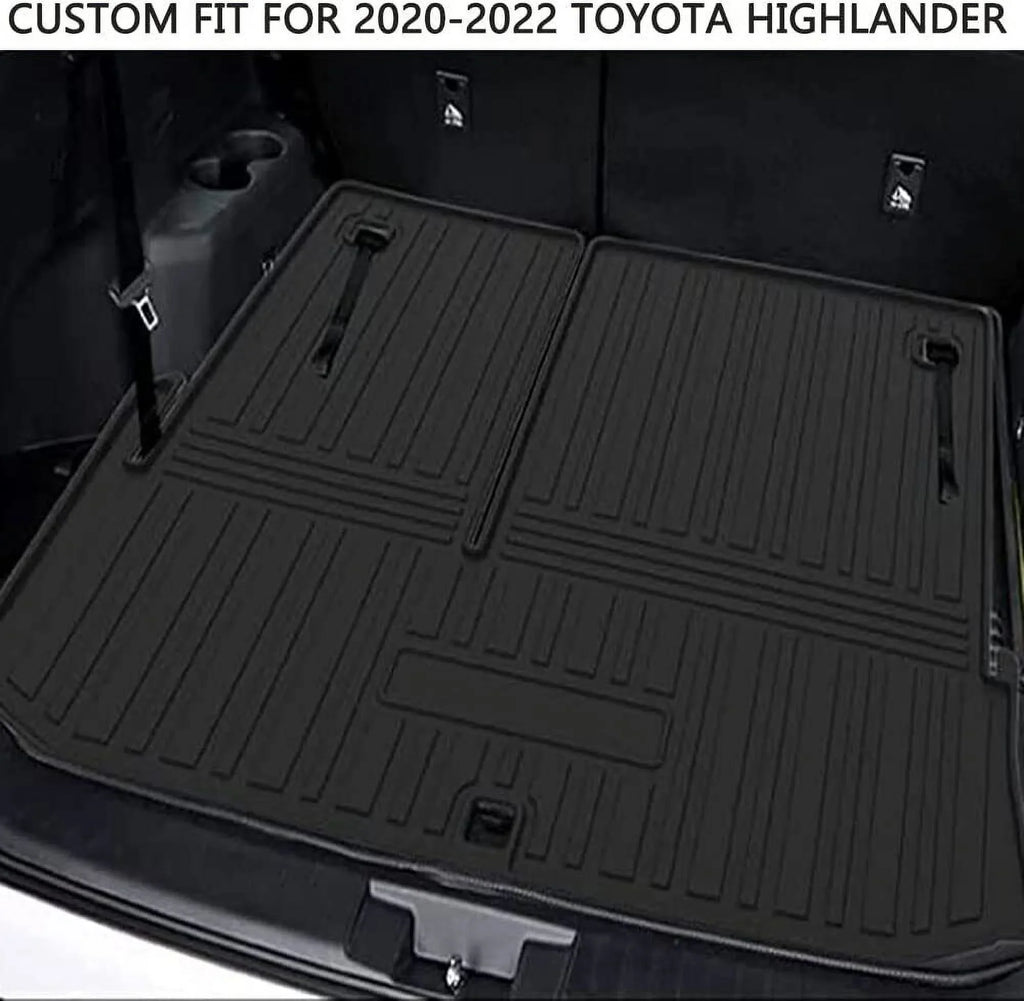 Waterproof Mats Liner for Highlander Trunk Custom 2020-2023 Mat Cargo Toyota