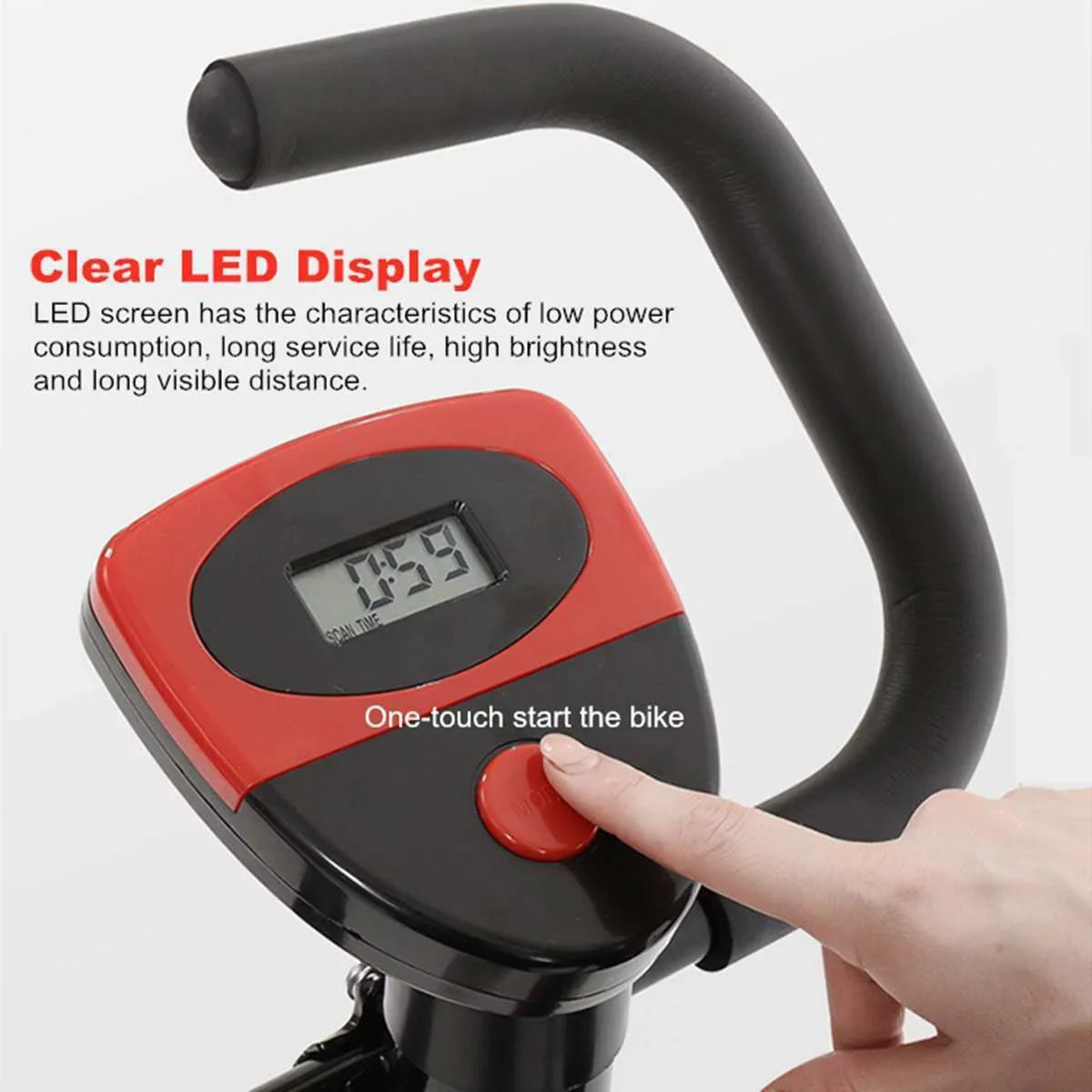 Bicycle iMeshbean Cardio Indoor Cycling Bike Exercise Stationary Fitness Workout