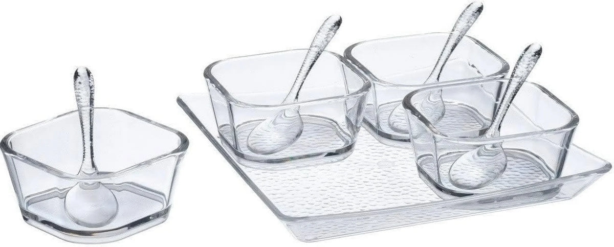 Dining With 1", - Pack Premium Events, X X & 6) Parties, Of 7.75" (7.75" Spoons Clear Set Perfect For Serving