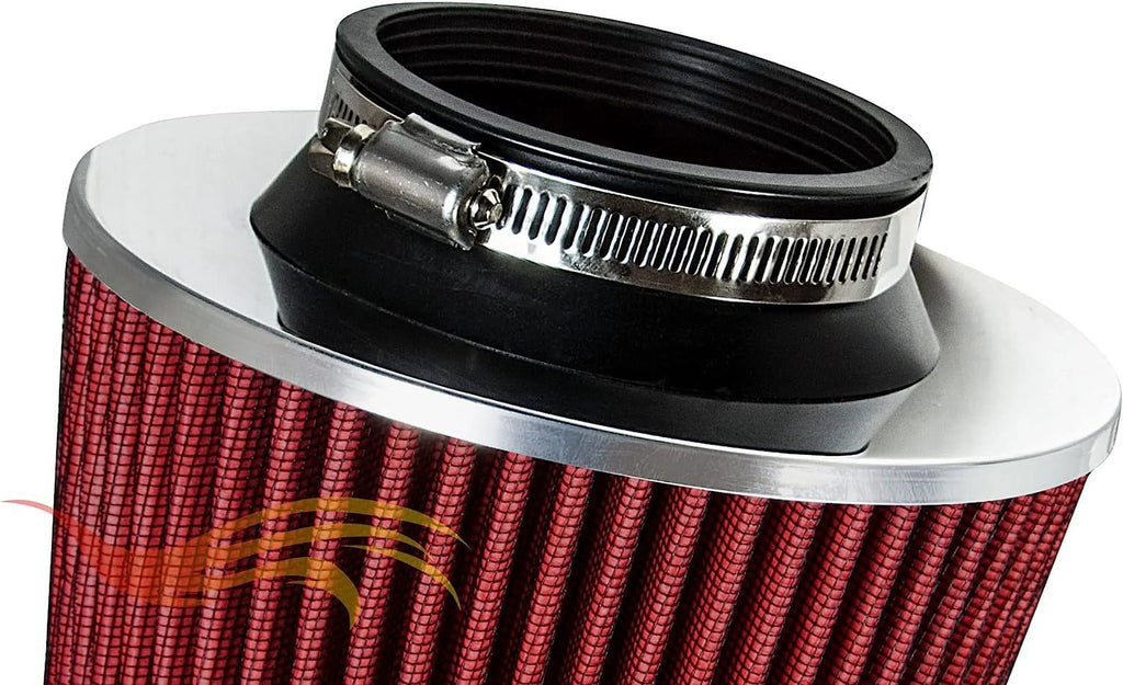 Bravada Sonoma/Jimmy 4.3L RED + Chevy / Racing Rtunes Isuzu / GMC 4.3L 96-05 / Cold Intake Combo 96-05 Air 4.3L Filter Compatible 96-01 Oldsmobile / Hombre Kit For S10 Blazer 97-00