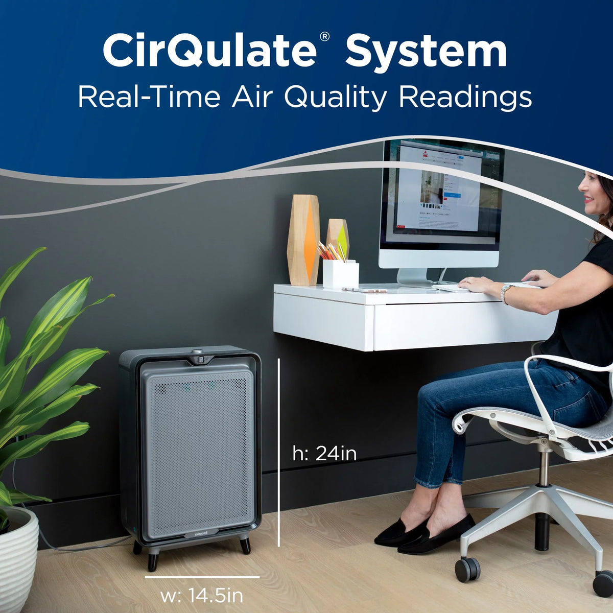 for AeroFresh sq. Air air200 Purifier rooms BISSELL 266 ft., up 3330W to