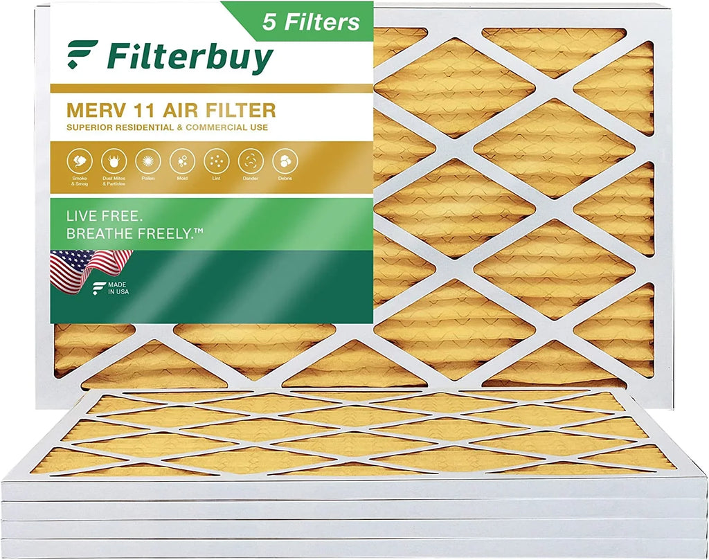 11 20x36x1 (5-Pack) MERV Furnace Filterbuy AC Air HVAC Filters Pleated