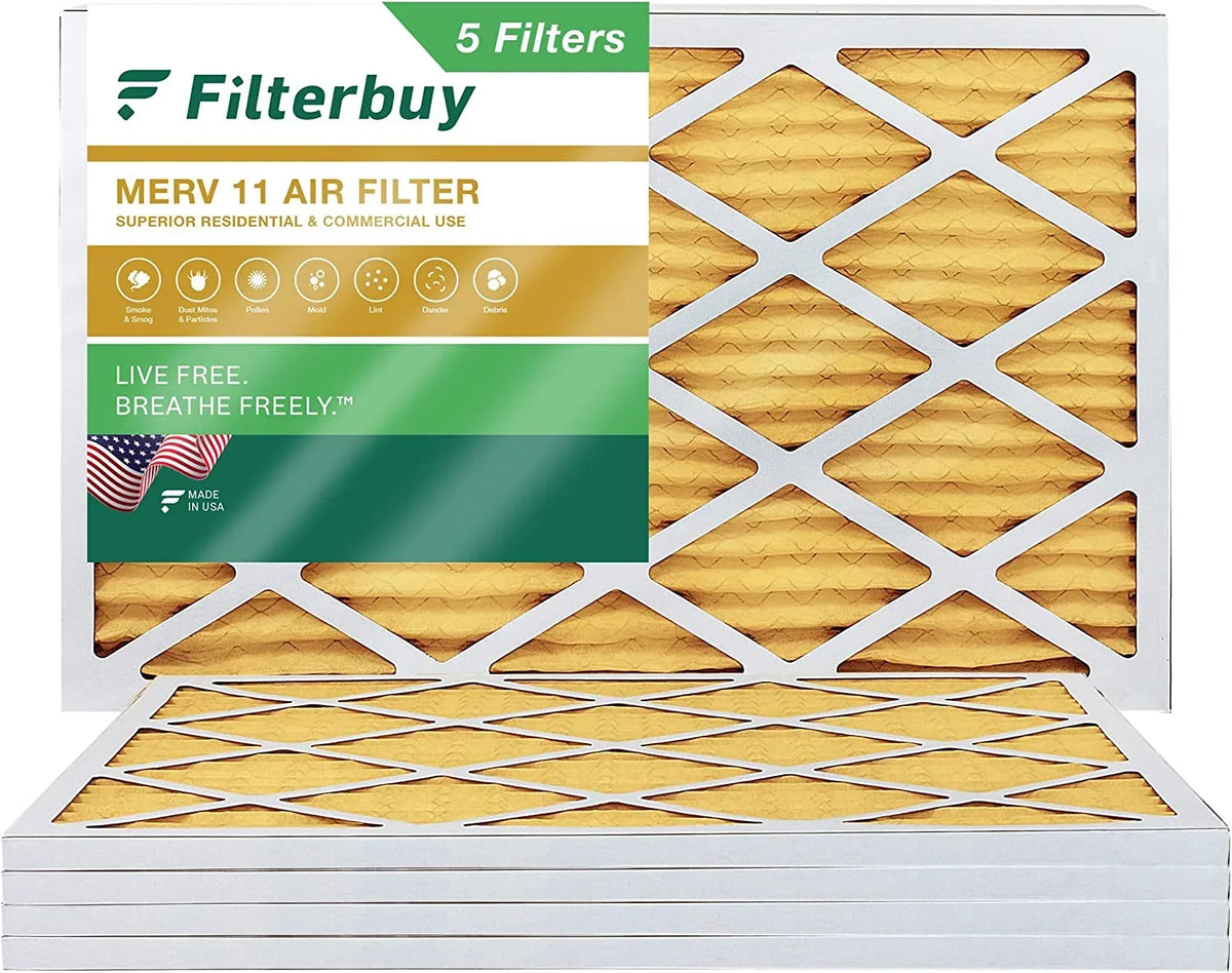 11 20x36x1 (5-Pack) MERV Furnace Filterbuy AC Air HVAC Filters Pleated