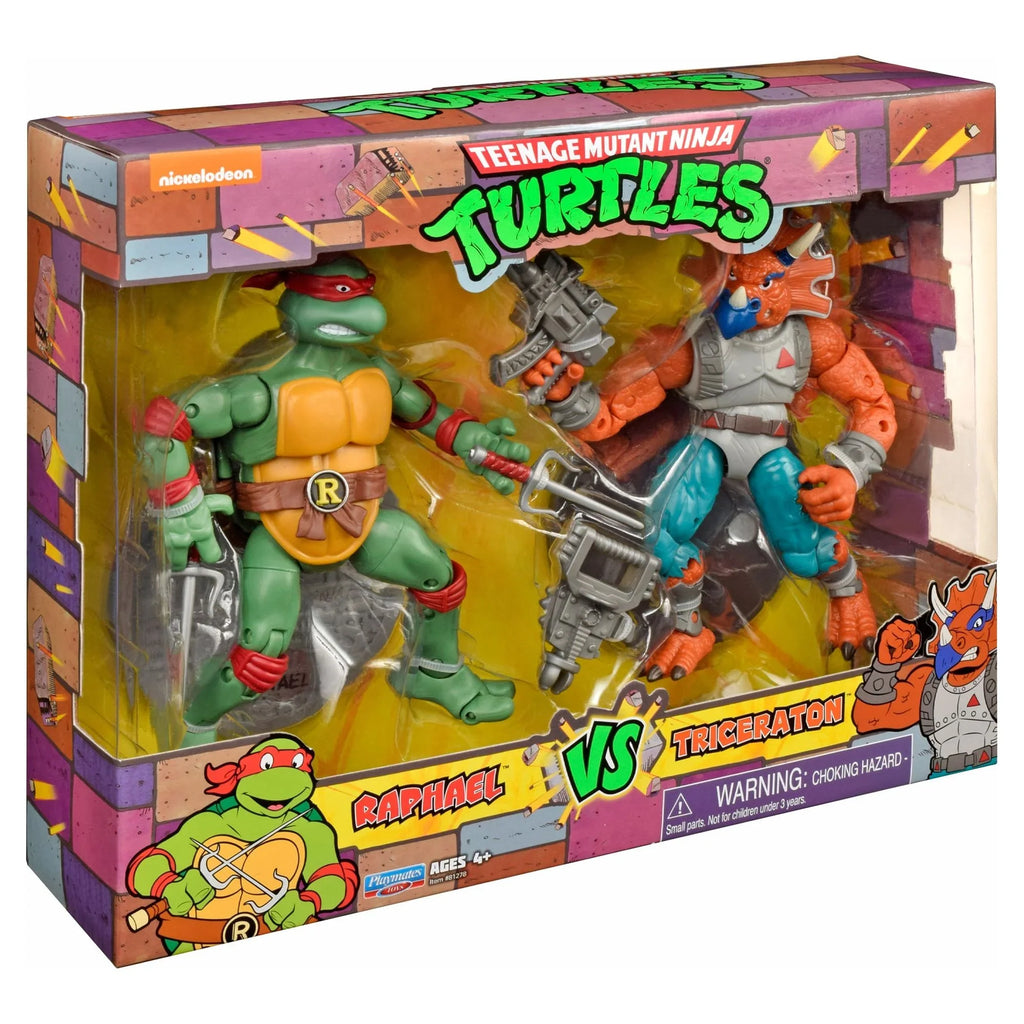 vs. Figure Teenage Tricereton Mutant Ninja Turtles Action Set Raphael