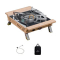 Storage Cooking, Portable Outdoor and Hiking Camping Walmeck for Stove 3-Core and with High Connecting Adjustable - Furnace, Hose Designed Picnic Bag Gases Valve Camping,