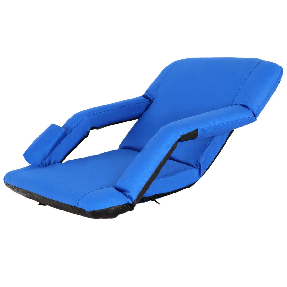 Bleacher, Stadium Padded Blue HomGarden Cushion Seat Portable Chair Folding