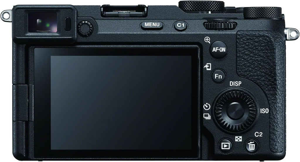 Sony Interchangeable Hybrid 7CR Black Alpha Full-Frame Camera - Lens