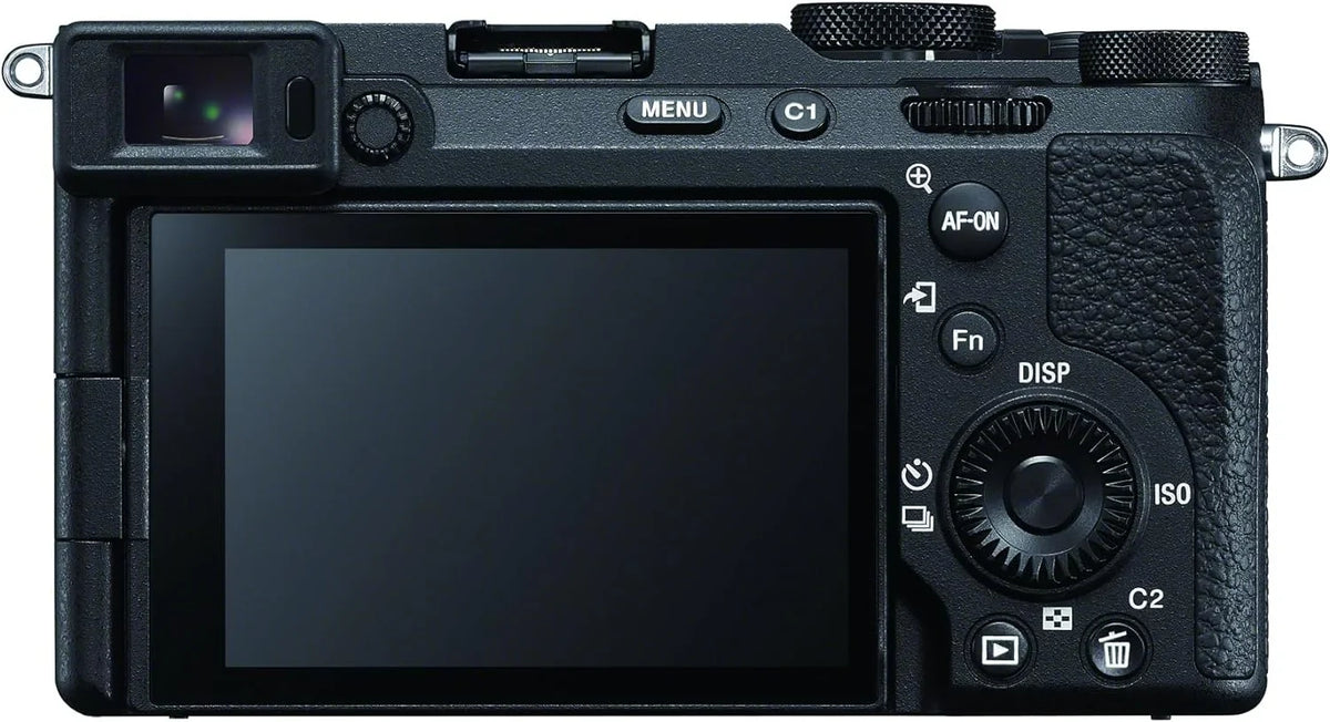Sony Interchangeable Hybrid 7CR Black Alpha Full-Frame Camera - Lens