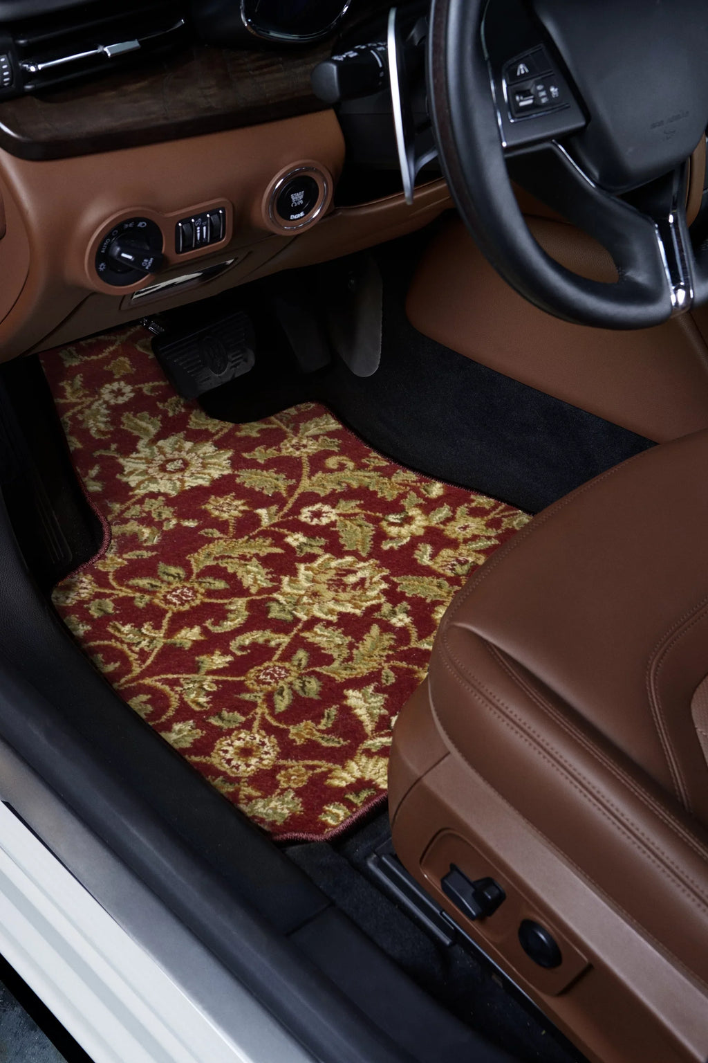 Explorer 2018, Oriental Custom for 2011, 2014, 2019 Trunk GGBAILEY 2016, Car Seat 2012, 2017, / Ford Cargo Mat 2015, Car Red Mats, with Rear Large 2013, Fit Carpet - Down