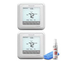 Honeywell T6 LCD TH6210U2001/U + Thermostat Pro 2-Pack Cleaner Programmable