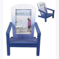 Ombre 6 Coastal Chair Adirondack Wood Picture 4 Frame x in.