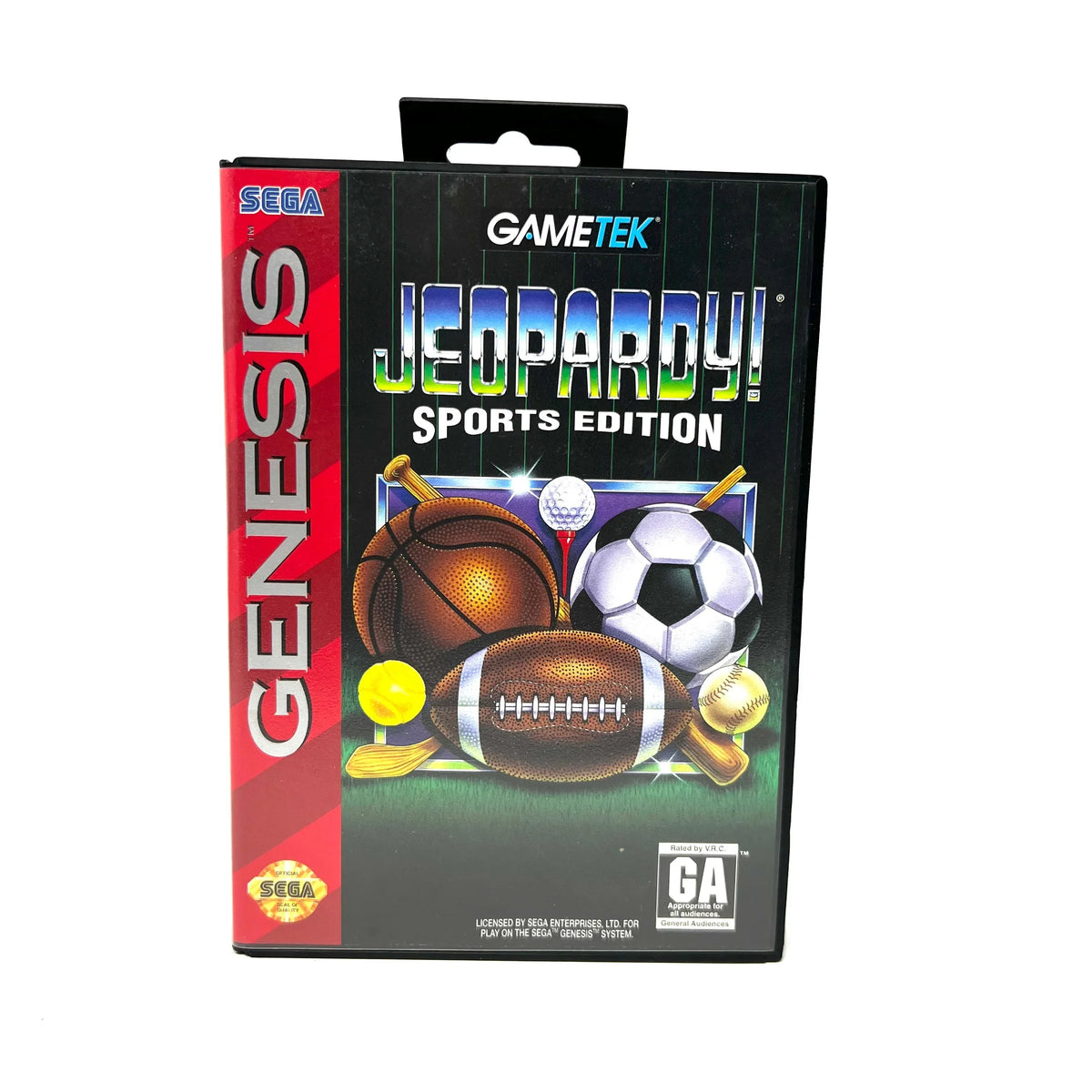 Sports Genesis Sega Edition Jeopardy Game Ten