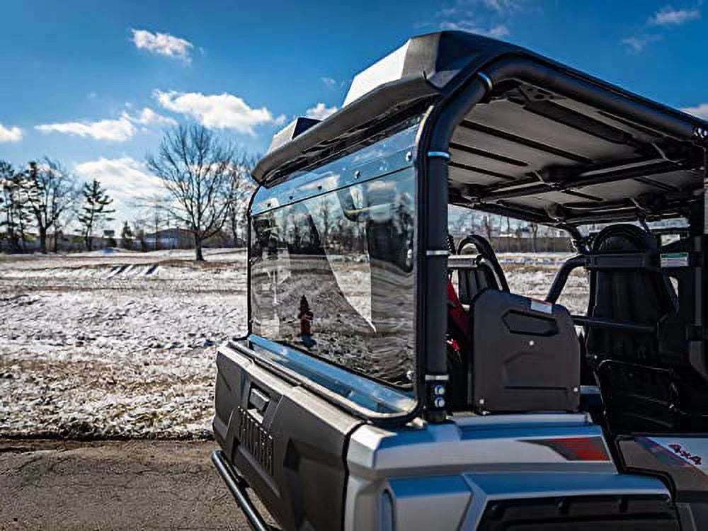 and Made|RWS-Y-WV-X4-76 for SuperATV Rear Windshield Polycarbonate|250x UTV Wolverine 25x Acrylic|USA Glass Than Yamaha Stronger Stronger 1/4? 2018+ Than Lightly X4|Made of Tinted