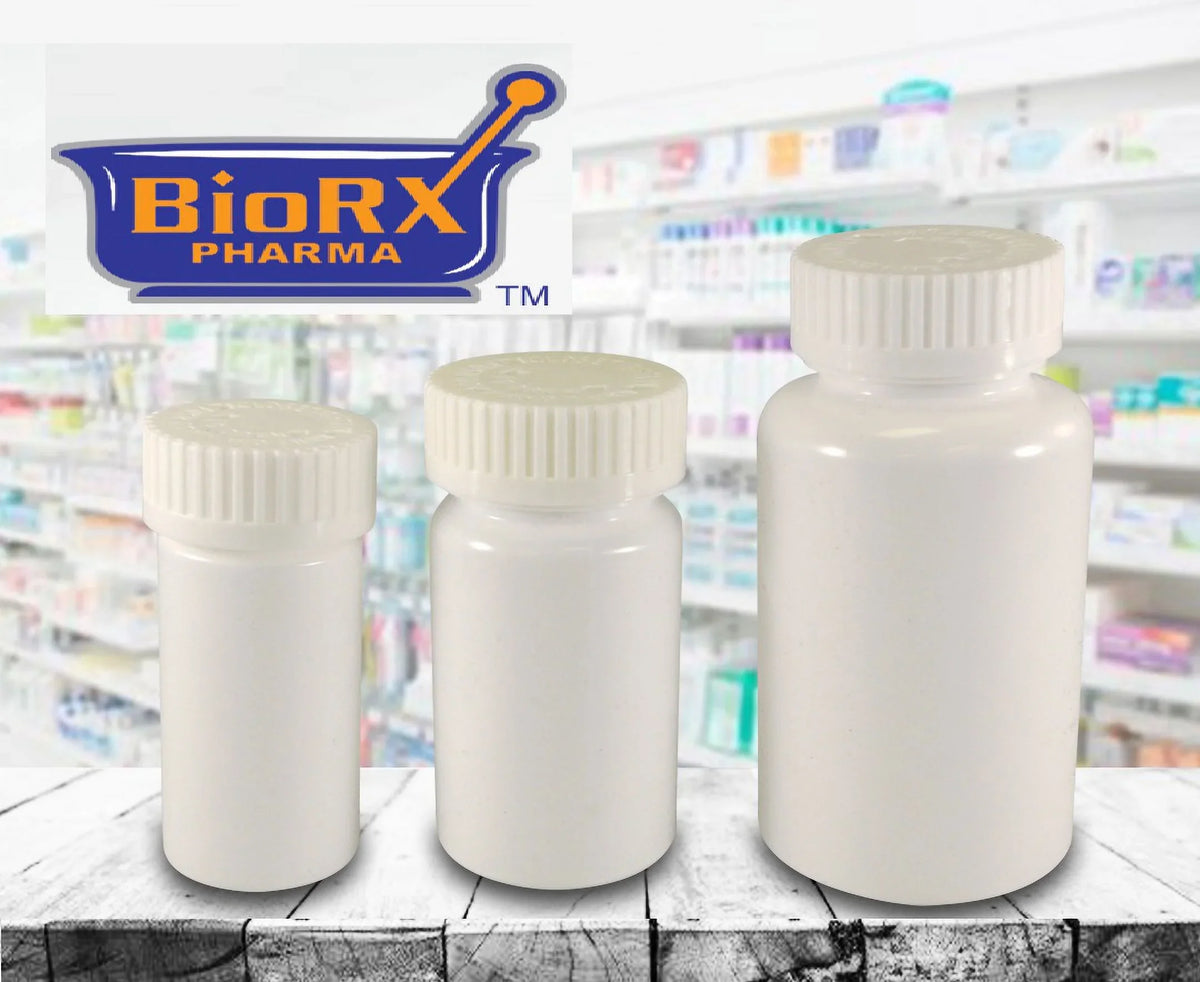 Dram Caps, Mega-Pro, Vials (QTY. Included Child-Resistant BioRx WHITE Sponix 300) by Pharmacy Caps 11