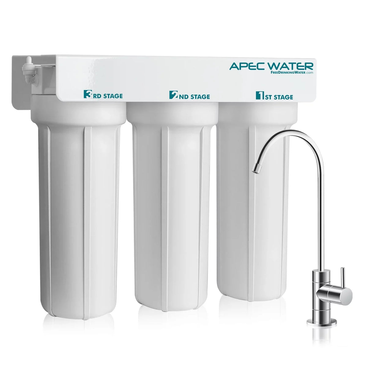 APEC System Counter Stage Capacity Super - Filtration (WFS-1000) 3 Water Under