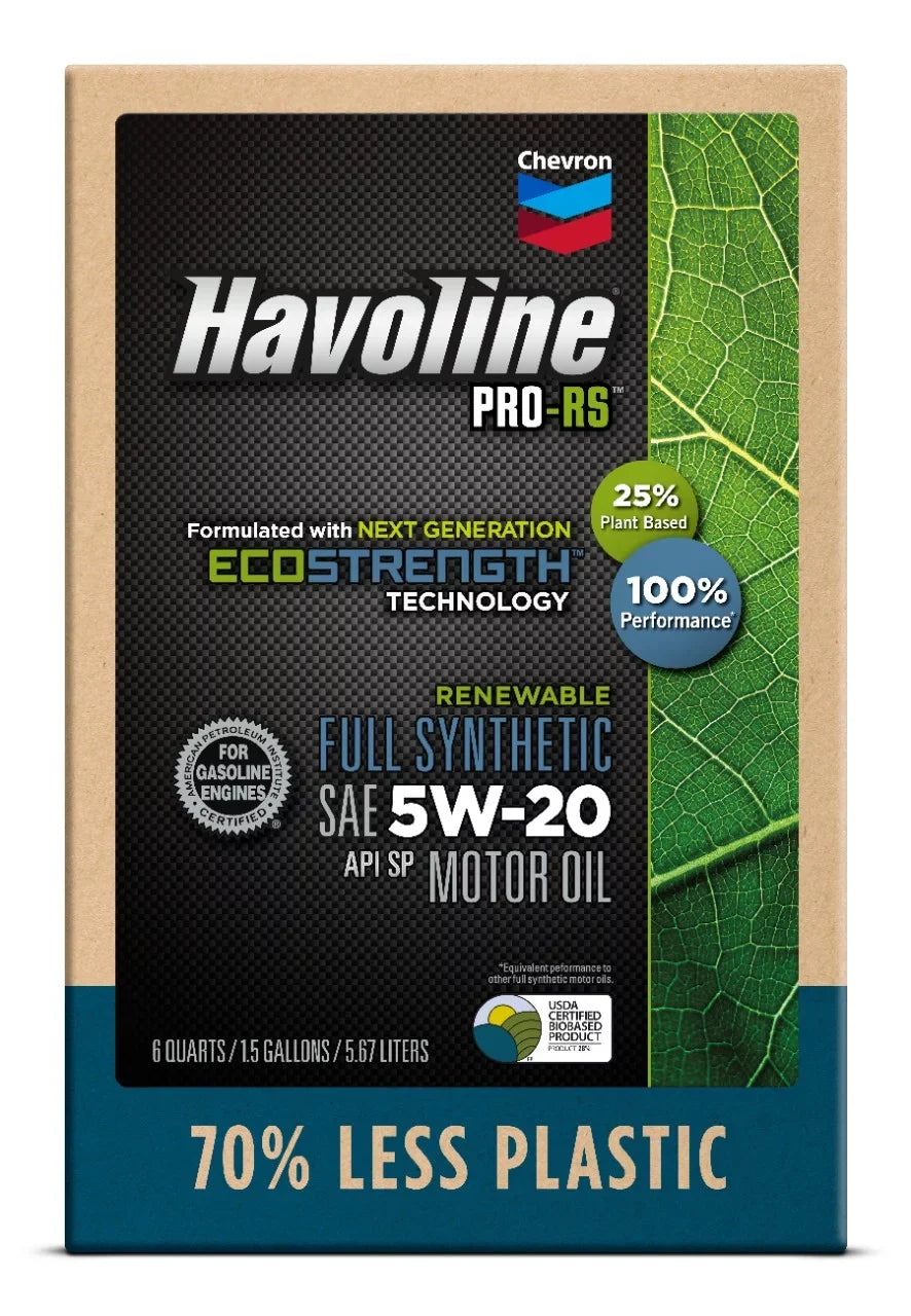 6Q Synthetic Change Oil Havoline 5W-20, Renewable Smart Motor PRO-RS Box