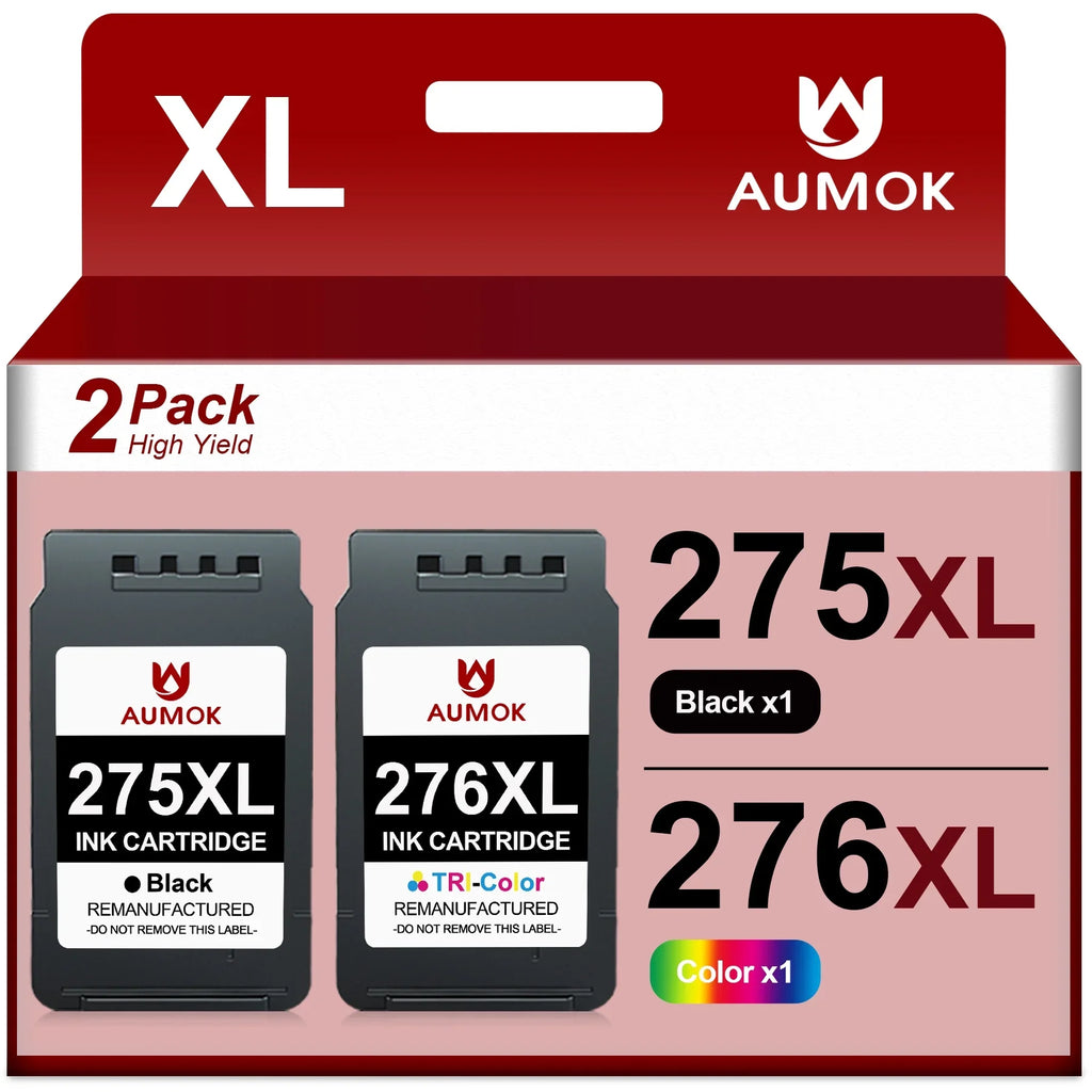 TR4720 PIXMA for 276 TS3500 275XL TR4722 CL-276 Black, TS3520 276XL Compatible Ink Printer(1 TS3522 XL Canon Replacement 1 TR4700 Cartridge Combo Color) 275 Canon PG-275 with