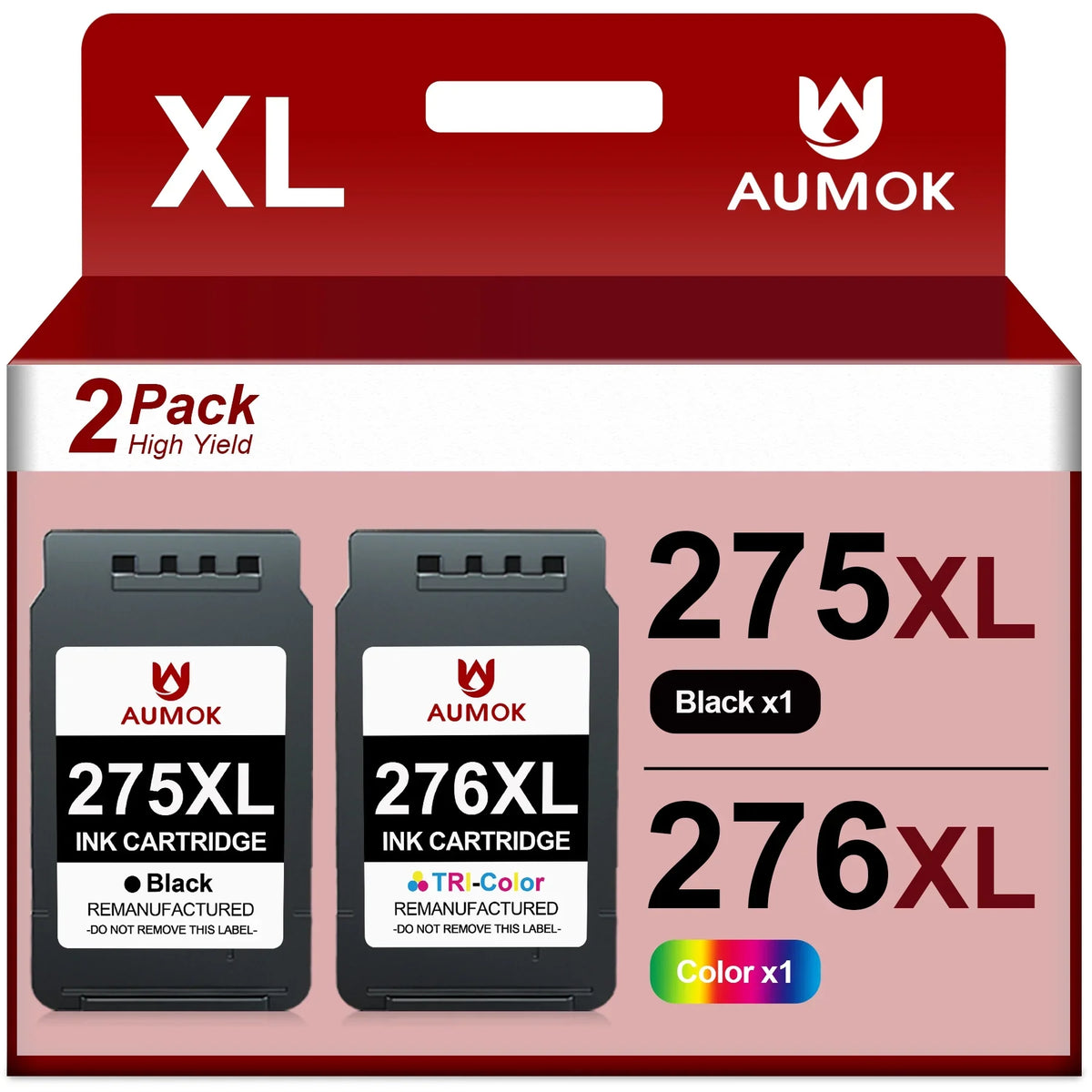 TR4720 PIXMA for 276 TS3500 275XL TR4722 CL-276 Black, TS3520 276XL Compatible Ink Printer(1 TS3522 XL Canon Replacement 1 TR4700 Cartridge Combo Color) 275 Canon PG-275 with