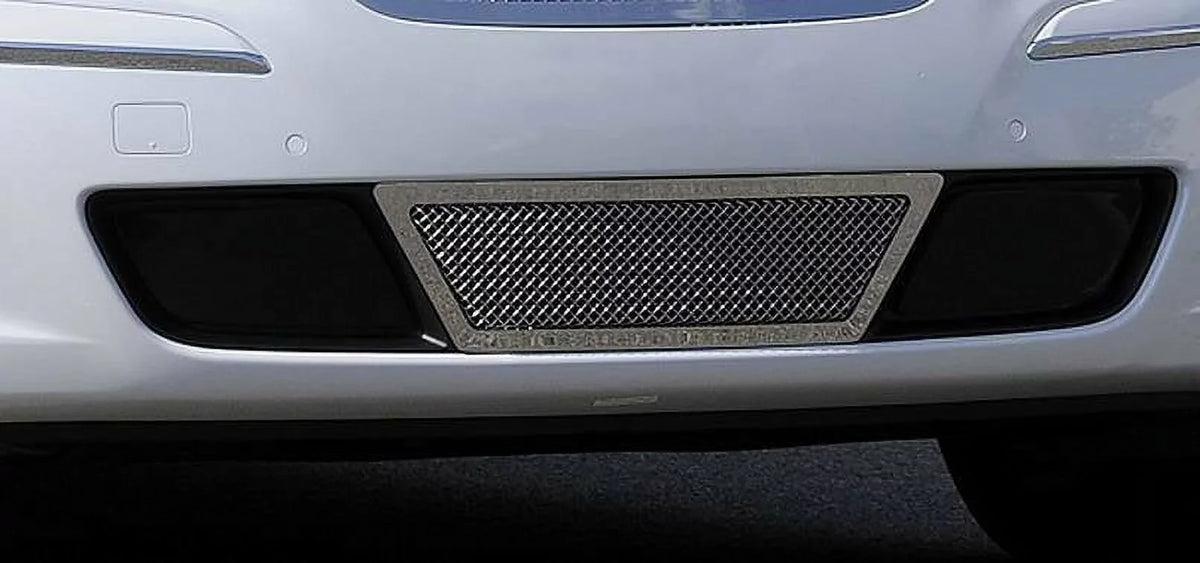 Overlay 2009-2011 1 Polished Class Genesis Bumper Upper 55495 Grille Fits Hyundai T-Rex Sedan Pc