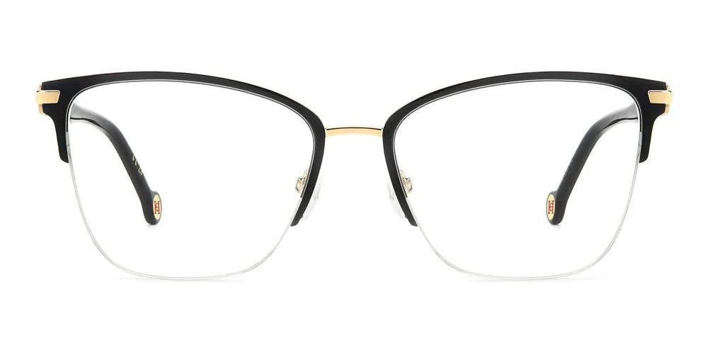 Carolina 0193 HER RHL Herrera Eyeglasses Gold Black