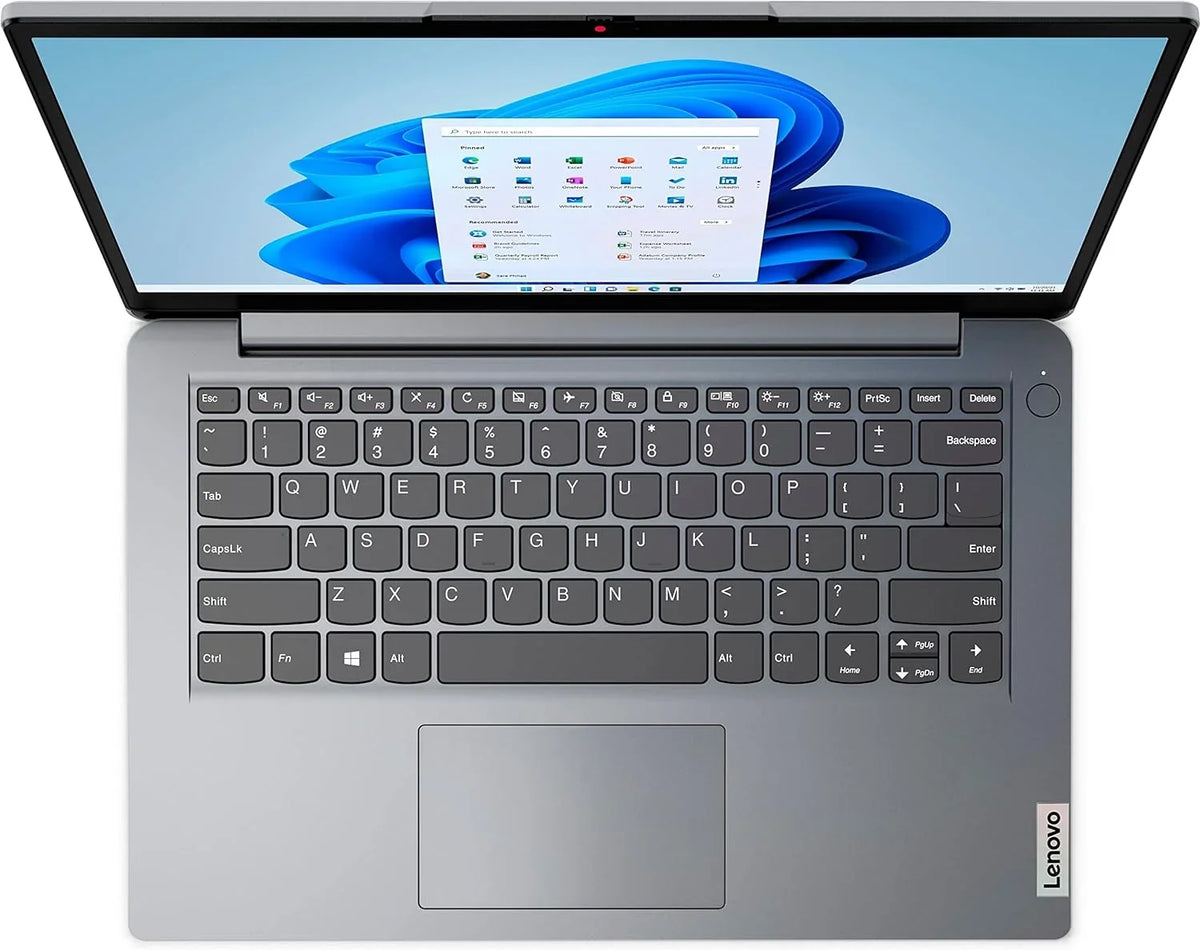 Windows RAM, 128GB 365, SD S Bluetooth 14" eMMC IdeaPad Processor, 1-Year WiFi DDR4 N5030 1i Cloud + 11 Pentium 5.1, 64GB Intel 6, 4GB Grey, Laptop Office Card, Computer, Silver Lenovo