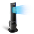 Misto 4 Misting Outdoor Foot 42” Black 10 Speeds, Power Lasko Cord, Fan Tower with YF300,