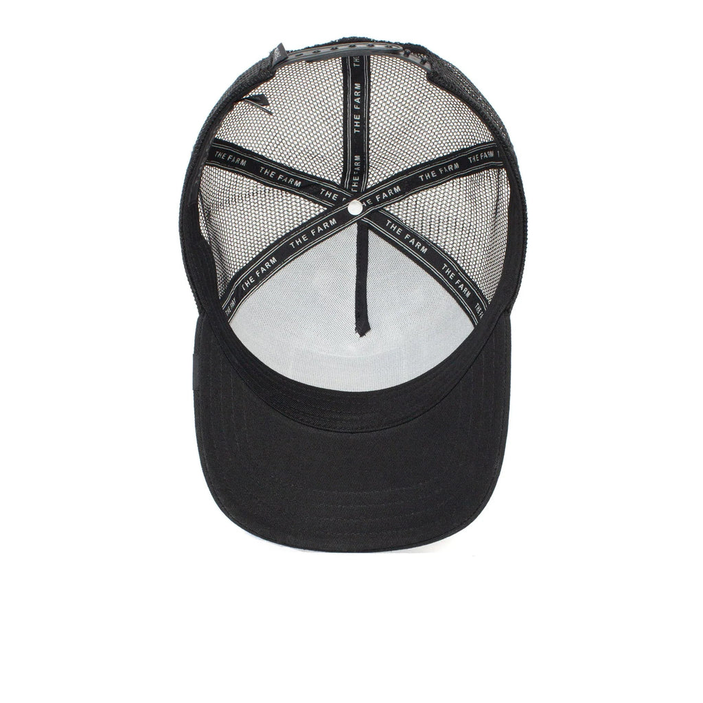 Hat, Original Bros. Goorin Adjustable Black Size Unisex The One Trucker Farm Tiger), Snapback (White