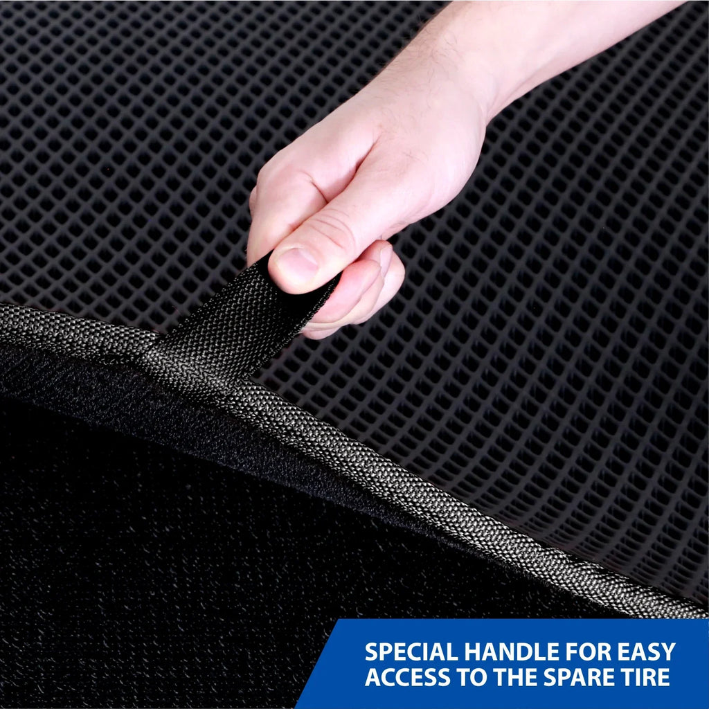 '- Mat Dirt Liner, - & Forester Duty Luggage Shape, Trapping with Liner Liner 2014-2018 Diamond - Cargo Trunk Subaru Liquid Waterproof, Fit Custom Heavy Technology for GY004696 Anti-Slip Goodyear Cargo