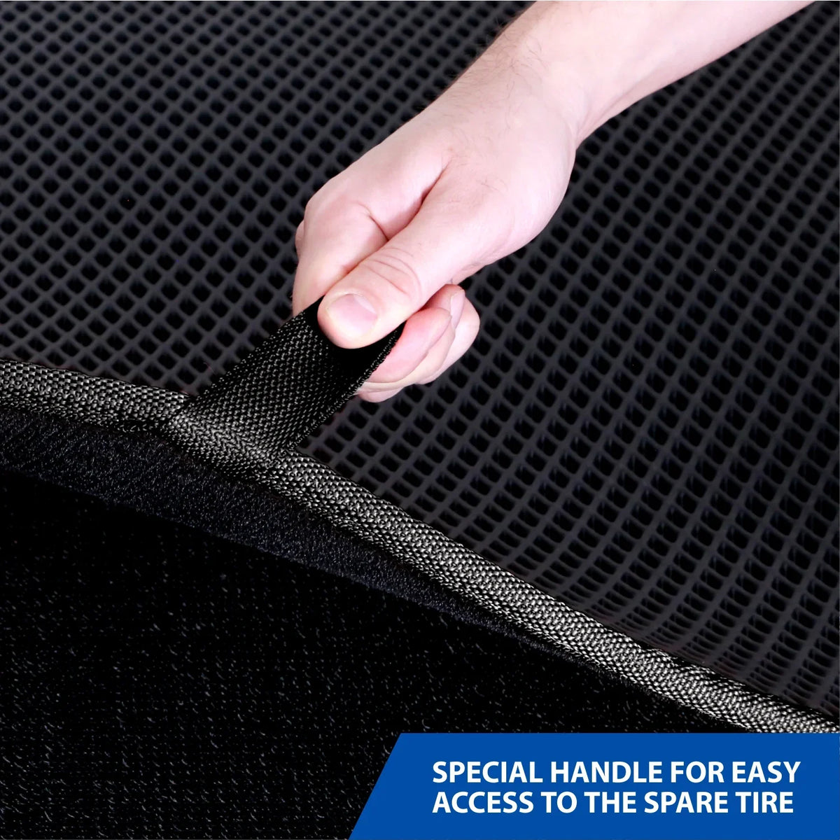 '- Mat Dirt Liner, - & Forester Duty Luggage Shape, Trapping with Liner Liner 2014-2018 Diamond - Cargo Trunk Subaru Liquid Waterproof, Fit Custom Heavy Technology for GY004696 Anti-Slip Goodyear Cargo
