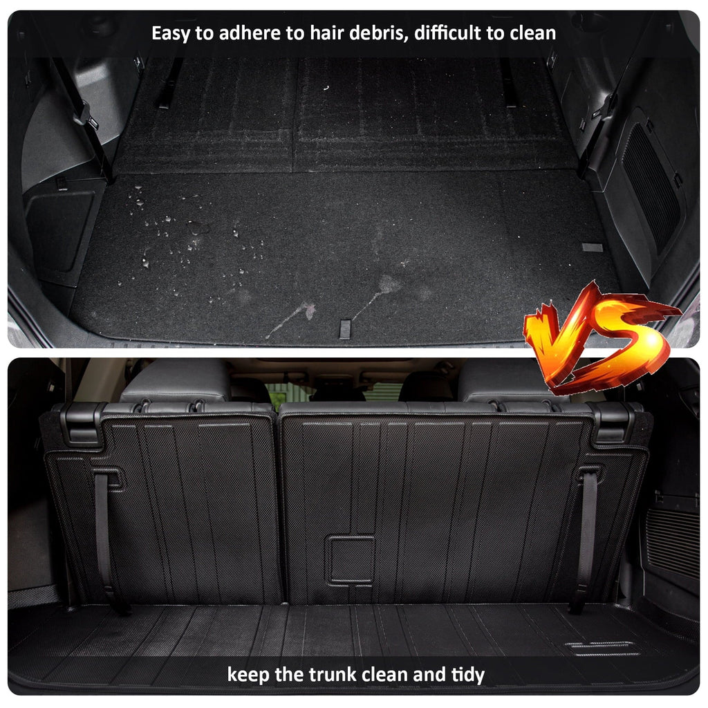Trunk 2023 Toyota Accessories Mats Highlander Backrest with Cargo Fit Highlander Mat Mat 2020-2024