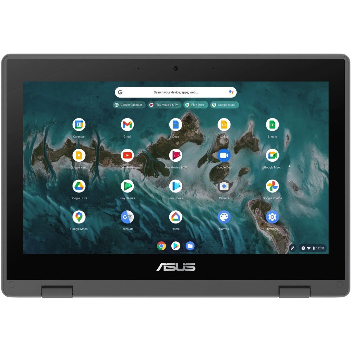 ChromeOS, 11.6" Touchscreen, N5100, CR1100FKA-YZ184T Flip Celeron Intel 64GB SSD, Asus Chromebook